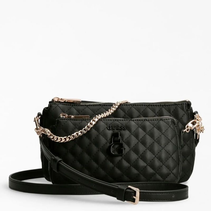 GUESSS Rue Rose Quilted Mini Crossbody Bag