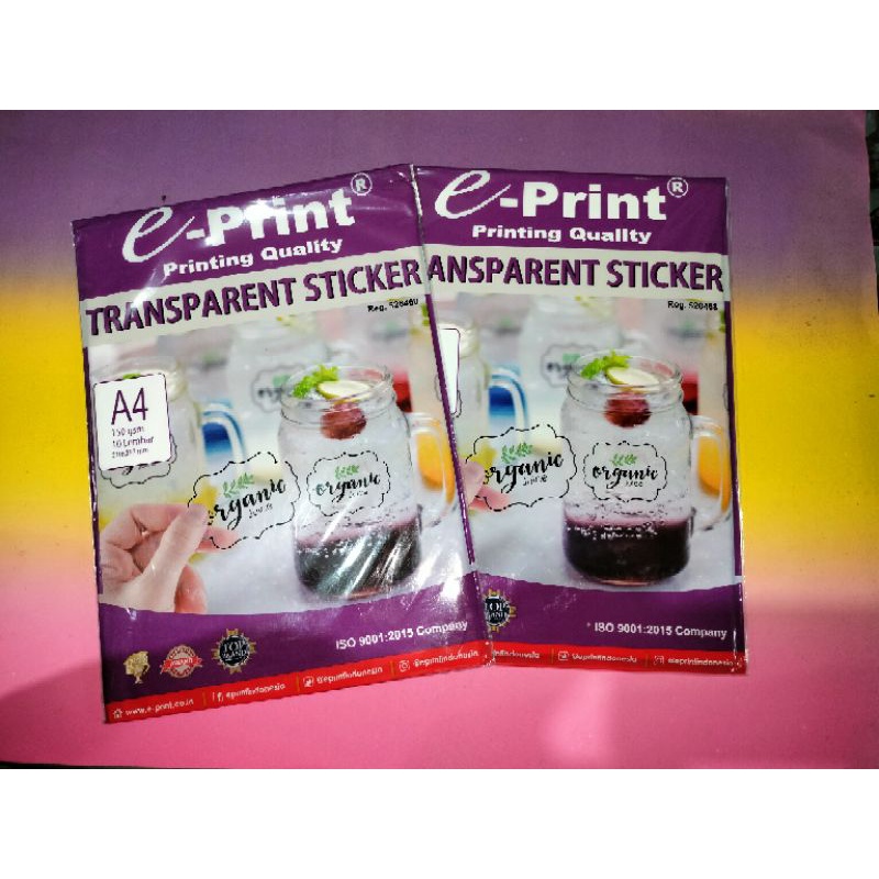 

TRANSPARENT STICKER