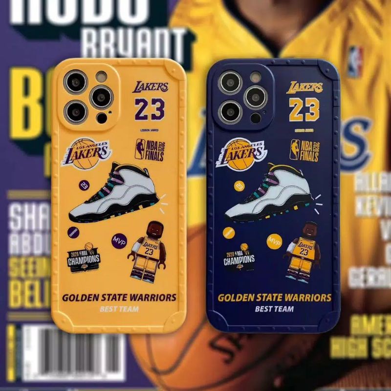 SOFT CASE IPHONE 12 MINI PRO MAX 11 7 8 + X XS XR XSMAX SE2020 LAKERS