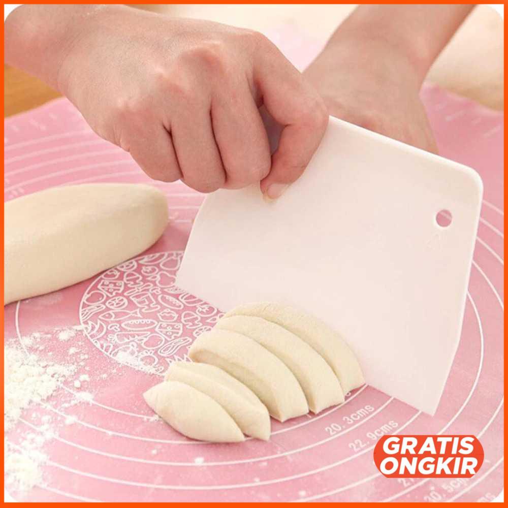 Spatula Scraper Kape Kue Tart Pizza Cutter - CJ074