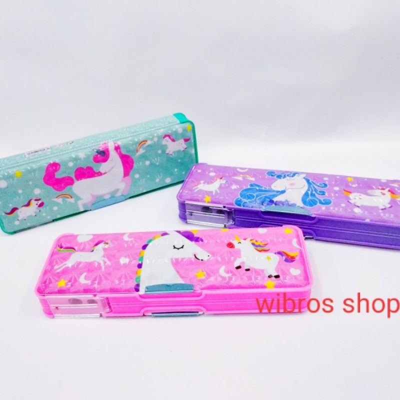 

Tempat pensil/Kotak Pensil/Pencil Case karakter Unicorn 0084