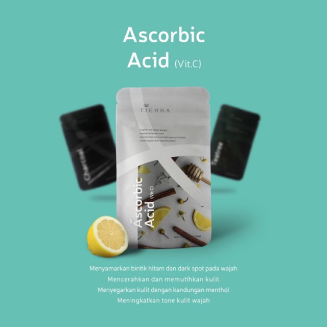 Tierra Masker Varian Ascorbic Acid Shopee Indonesia