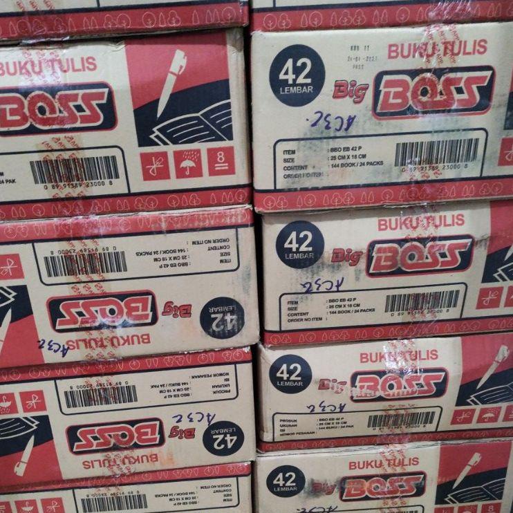 

Dijamin Miring harga.. PROMO!!! Buku Big Boss 42 Per Pak ( Isi 6 pcs)