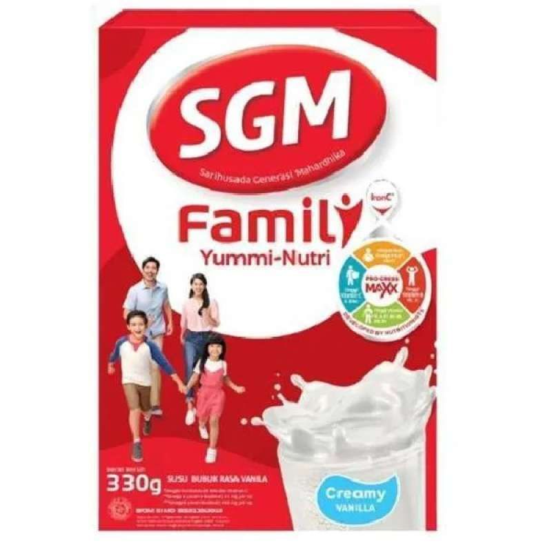 

SGM Family Yummy Nutri 330 Gram