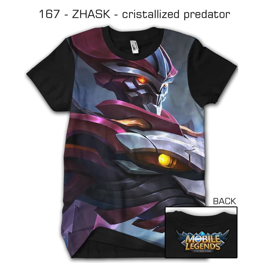  kaos  3d  game mobile  legend  legends  ZHASK cristalized 