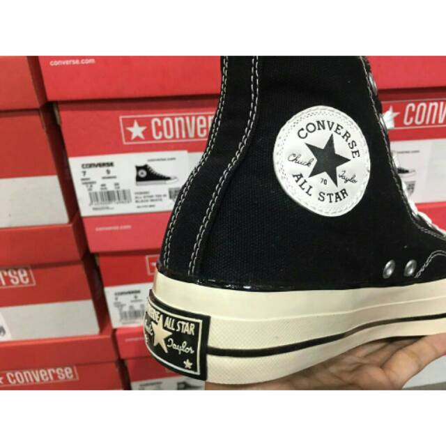 Converse 70s Black White Hi Sepatu converse 70s Sepatu 70s Murah Sepatu Allstar70s Converse70s Murah