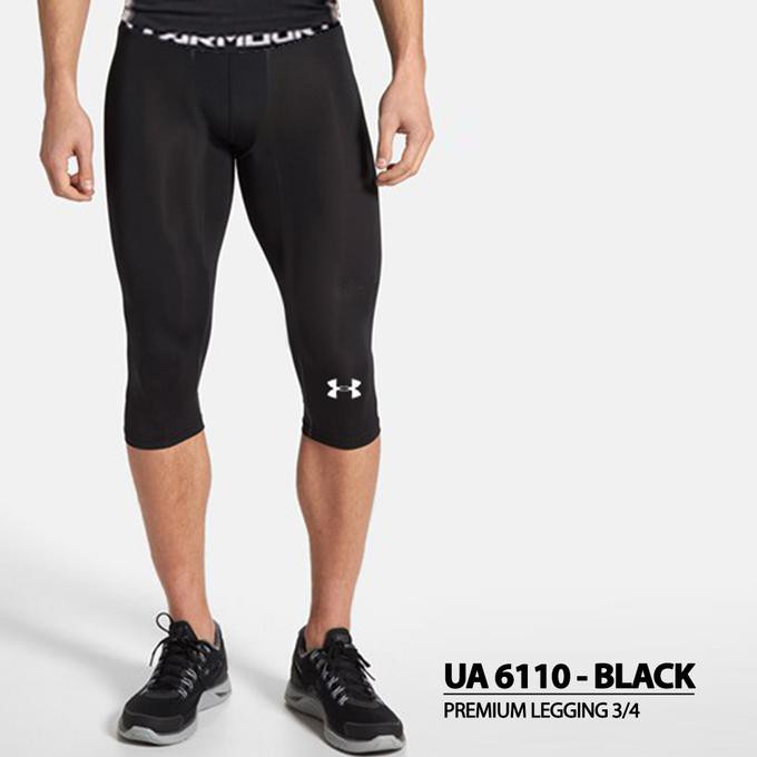 PREMIUM CELANA LEGGING SPORT 7/8 COWOK PRIA GYM SENAM FITNESS OLAHRAGA "HARGA PROMO"