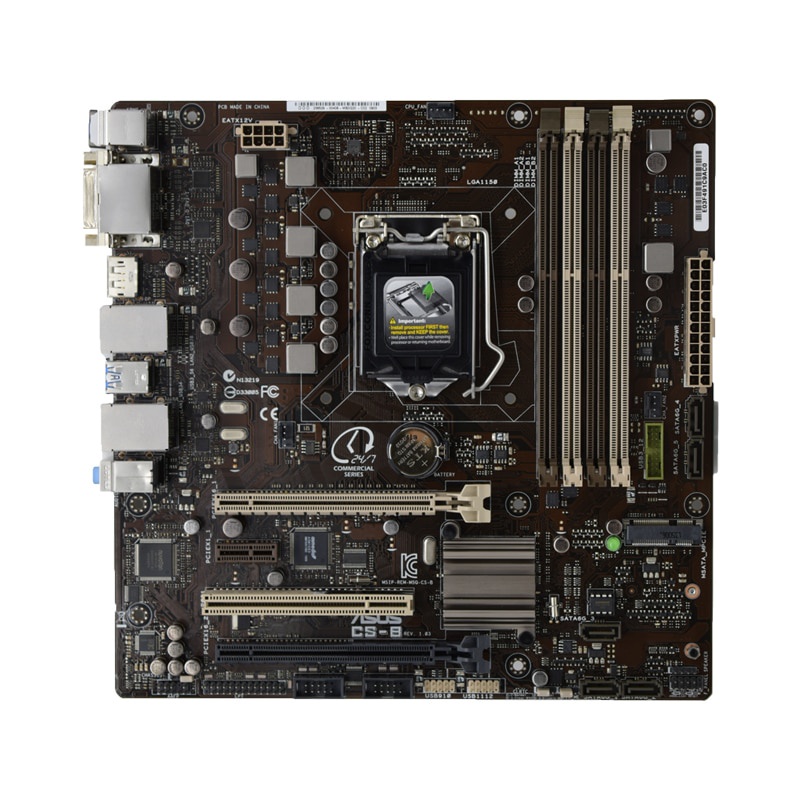 PREORDER ASUS CS-B Motherboard  Intel Q87 LGA1150  Desktop DDR3 Motherboard Core I7/Core I5/Core I3 