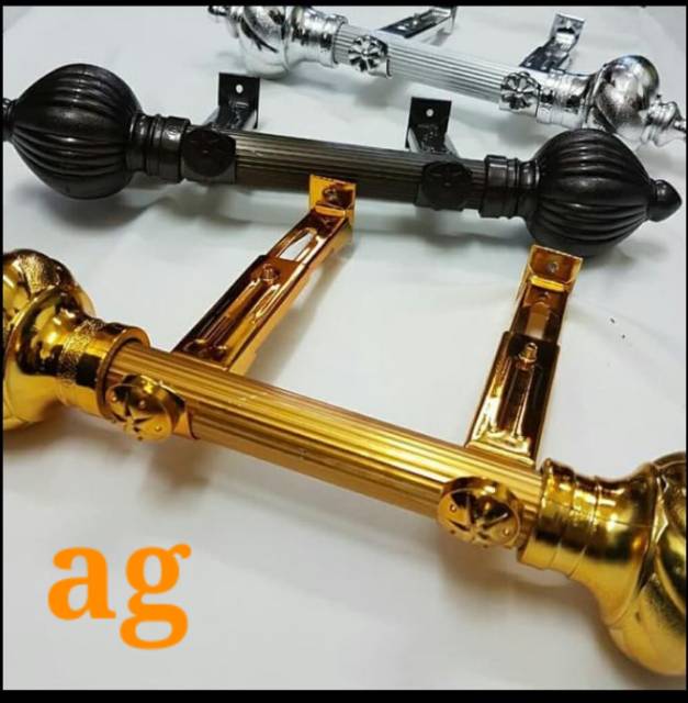 Besi gorden full set Batang gorden Minimalis Tiang gorden