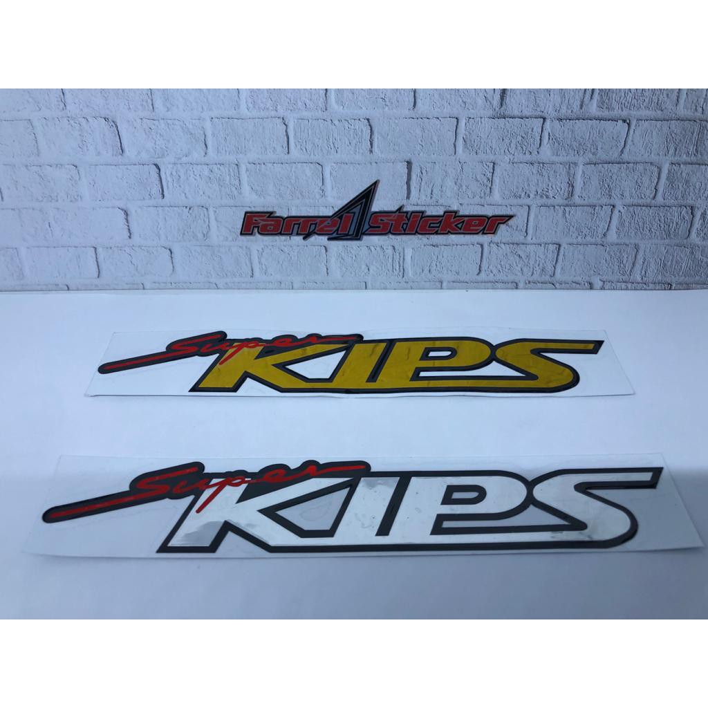 stiker kawasaki ninja sticker SUPER KIPS