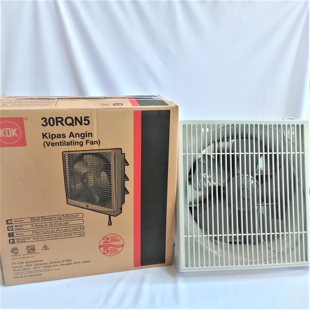 KDK Exhaust Fan Kipas Angin Dinding 12 Inch (30RQN5)
