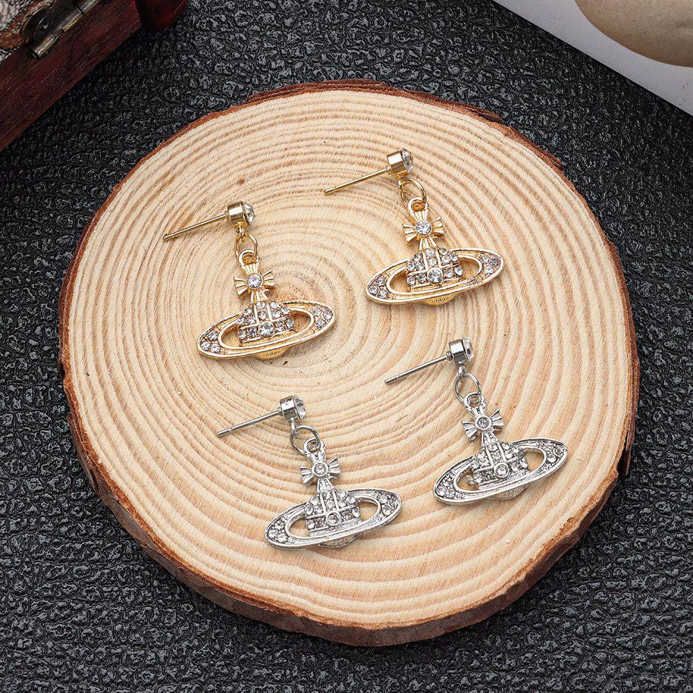 R-flower Earrings Gaya Baru Planet Decor Cincin Telinga Keren