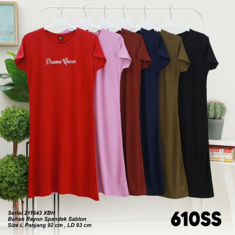 daster kaos ori lemone