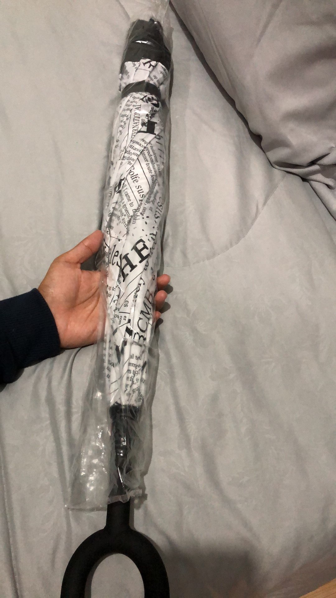 Ubrello Bolde - Payung Terbalik Upside Down Umbrella - Tanpa Corak & Corak Motif