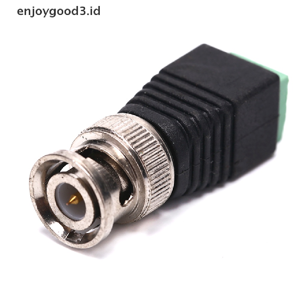 10 Male Coax Cat5 Ke Bnc Coaxial Untuk Kamera Cctv