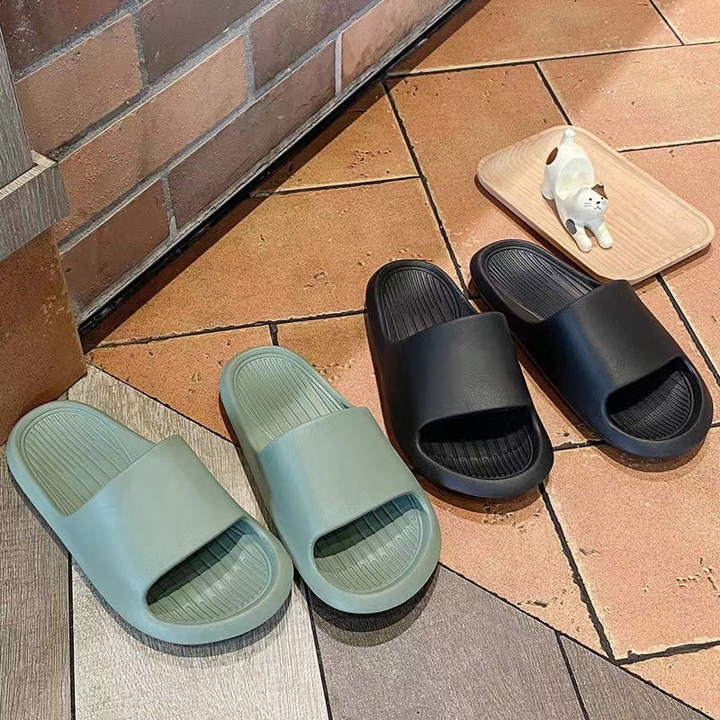 Sandal Selop Polos Pria Import Sandal Cowok Polos Slip On Simple Murah Korean Style