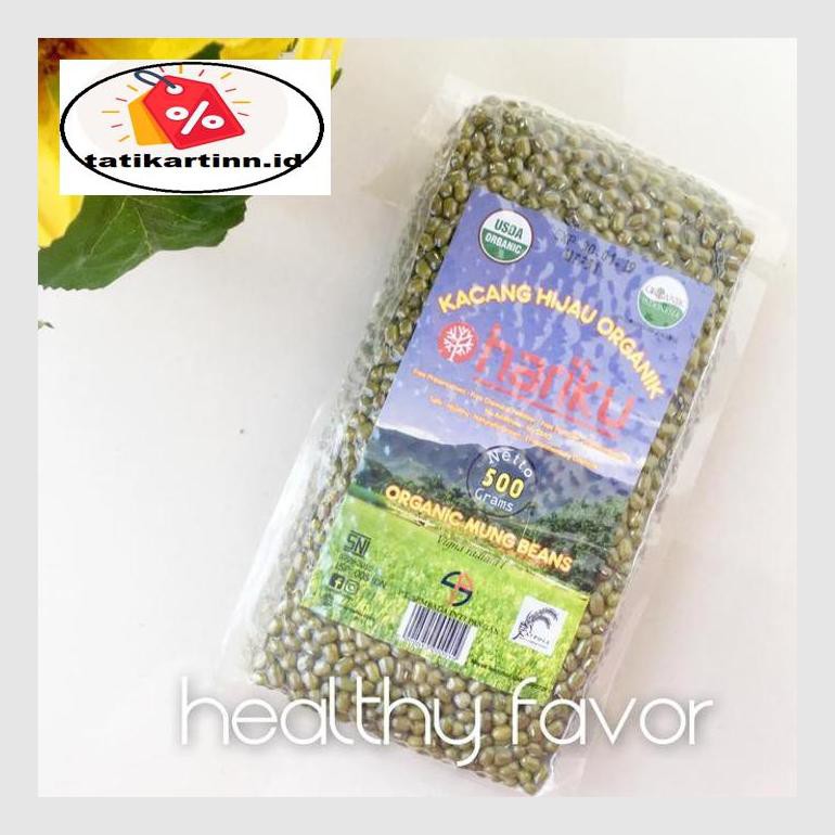 

S50Tat Kacang Hijau Organik Hariku 500 Gr (Organic Mung Bean) Atr05Ytt