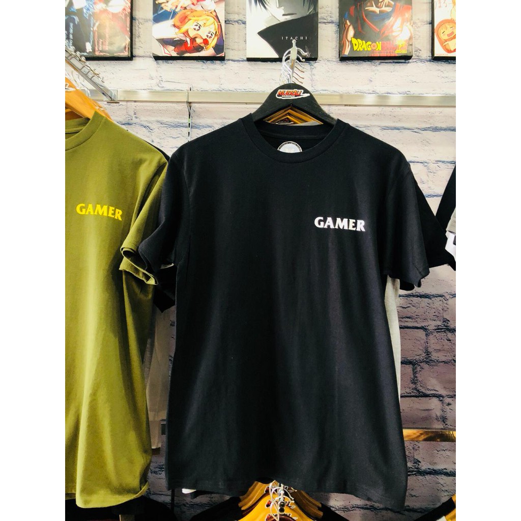 KAOS GAMER ANTI BACOT CLUB BLACK