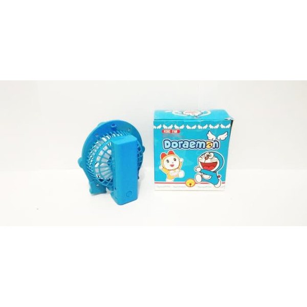Kipas Genggam Karakter Doraemon 2in1 / Kipas Karakter Doraemon / Kipas Angin Karakter Doraemon