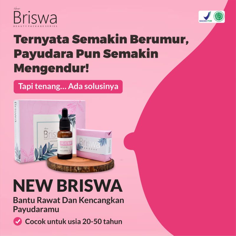 Sabun New Briswa (sabun dan serum)