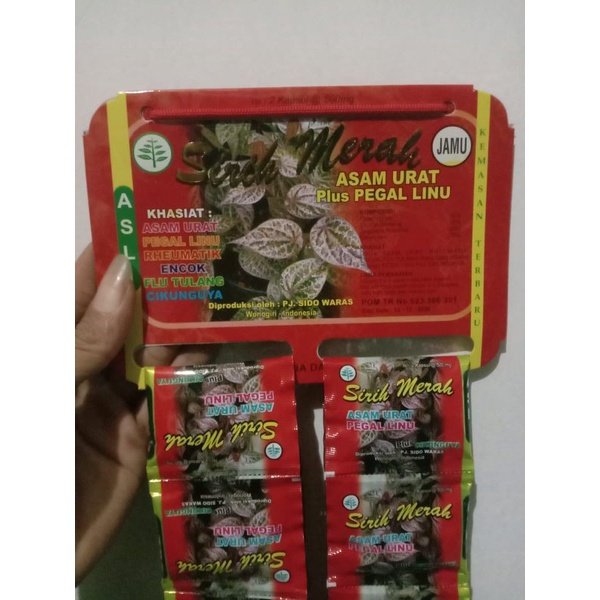 

SIRIH MERAH kapsul