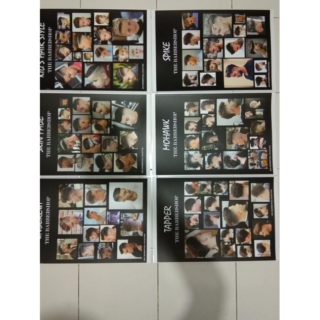 ▼ barbershop poster pangkas rambut alat cukur rambut ►