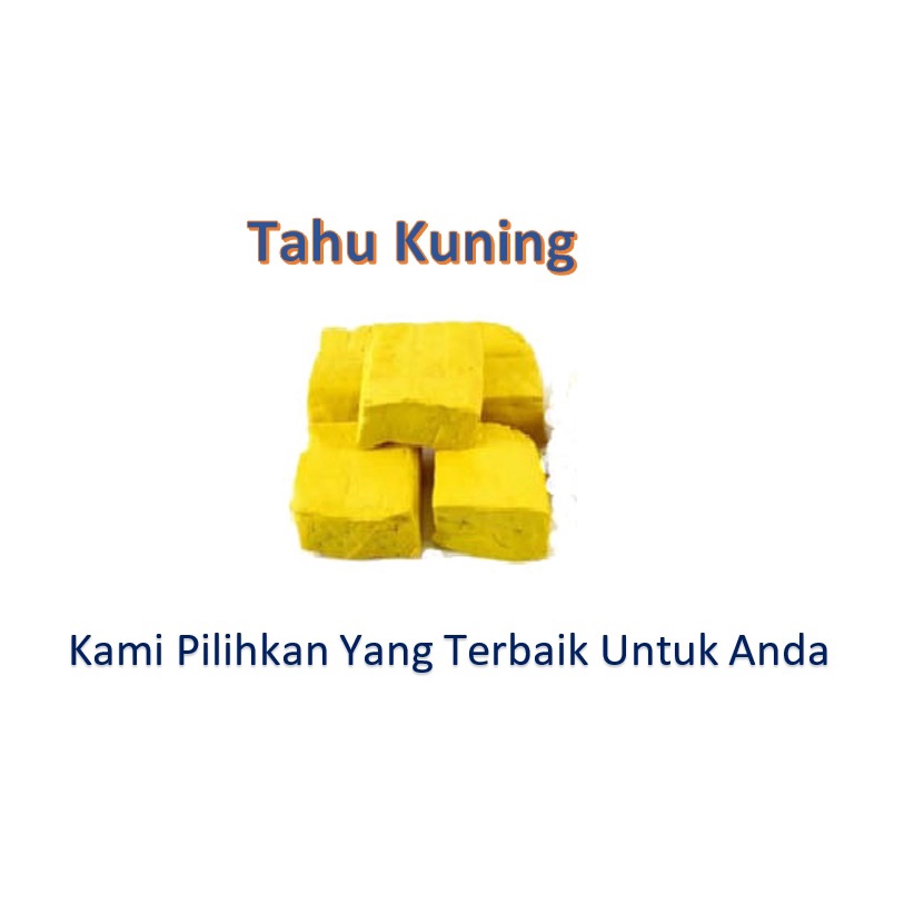 

Tahu Kuning 5 Pcs / Tahu Kuning Enak / Sayur Bumbu