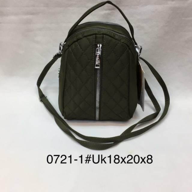 TAS SELEMPANG SIZE 18X20X8CM,CANVAS