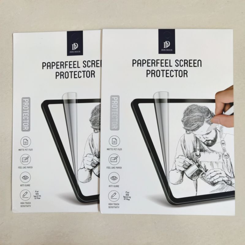 Paperfeel Screen Protector Samsung Galaxy Tab S8 / S8 Plus / S8 Ultra / S7 / S7 FE 5G / S7 Plus S7+ S8+ Dux Ducis Paperlike Antigores