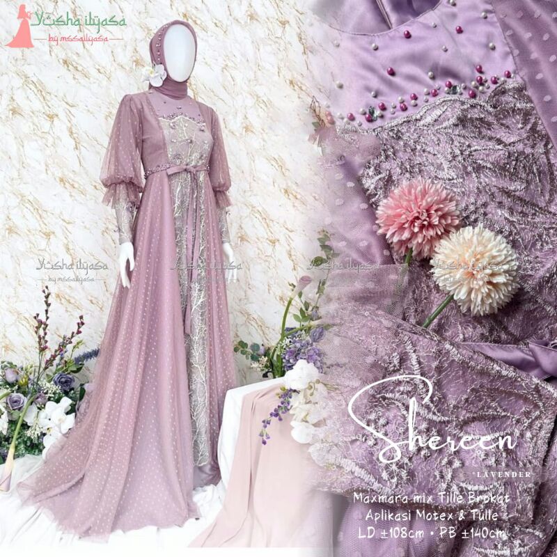 SHEREEN DRESS BY YUSHA ILYASA