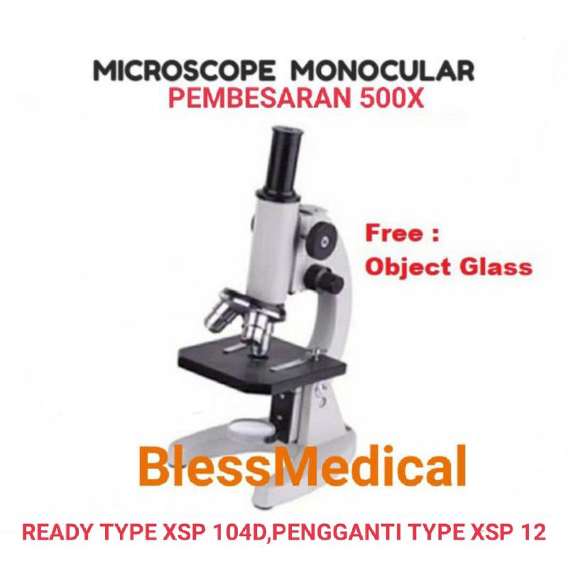 Mikroskop Microscope XSP12 XSP-12 500X / XSP 104D