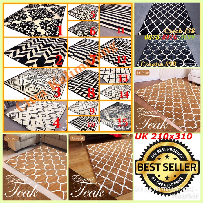 Karpet minimalis 210x310