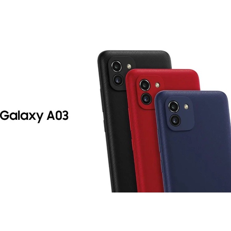 SAMSUNG GALAXY A03 4/64  BIRU-GARANSI RESMI (BARANG BARU)