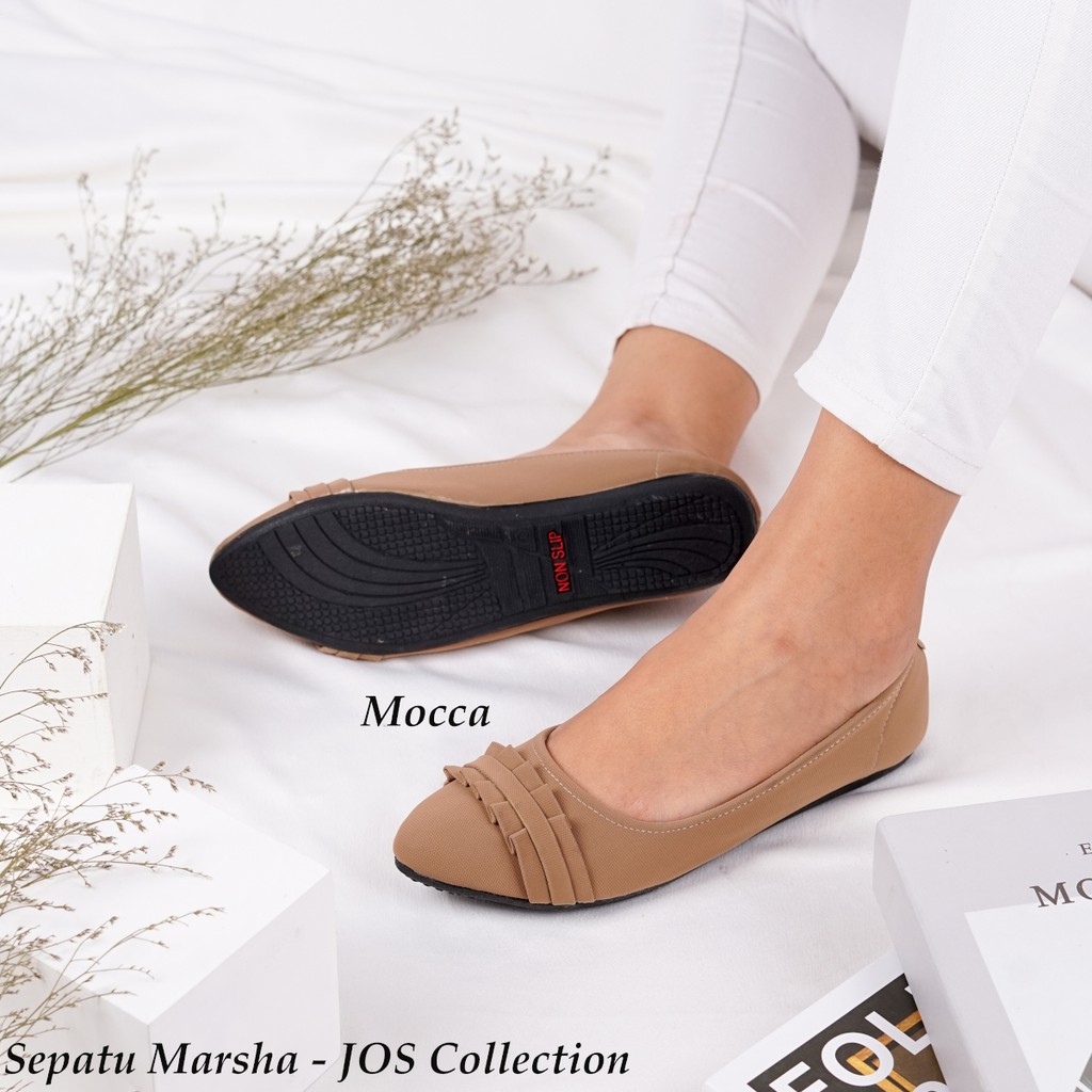 Flat Shoes Wanita - Sepatu Marsha by JOS Collection