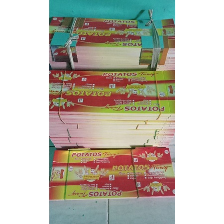 kertas kentang ulir/kemasan kentang goreng tornado