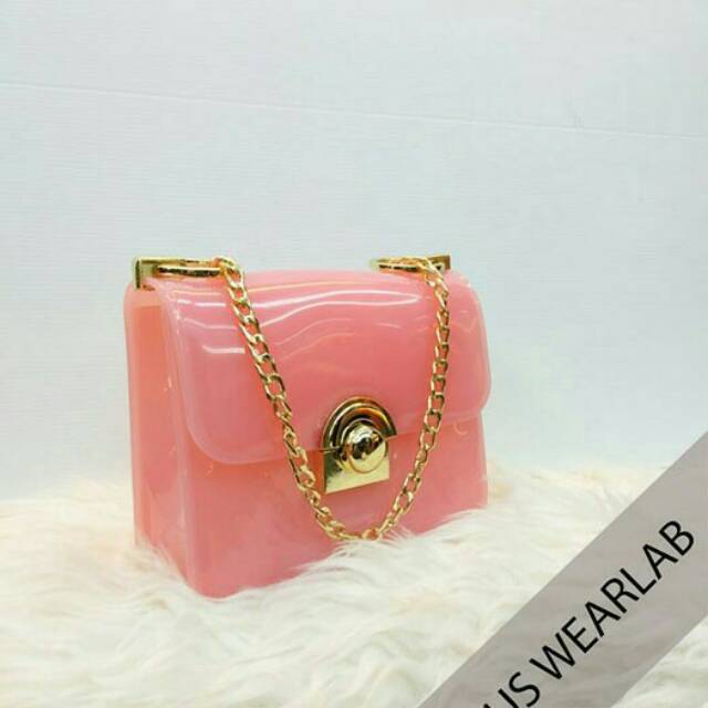 Tas wanita cantik handbag branded fashion jelly