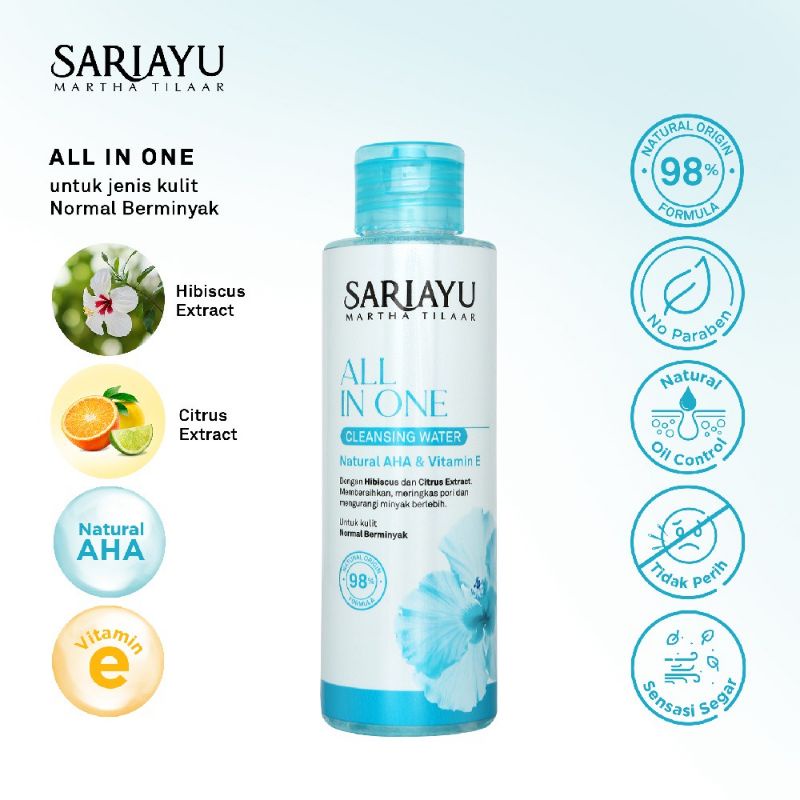 Sariayu All In One Cleansing Water 150ml