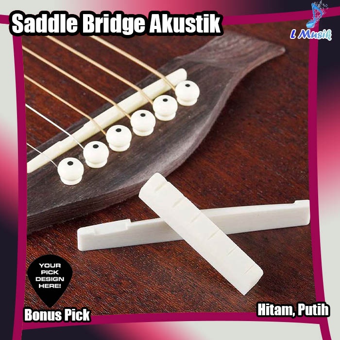 ACCOUSTIC NUT SADDLE PIN GITAR AKUSTIK