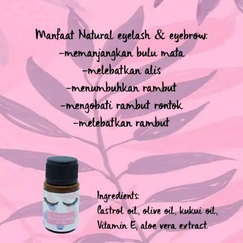 Serum vitamin Alis dan Bulu mata