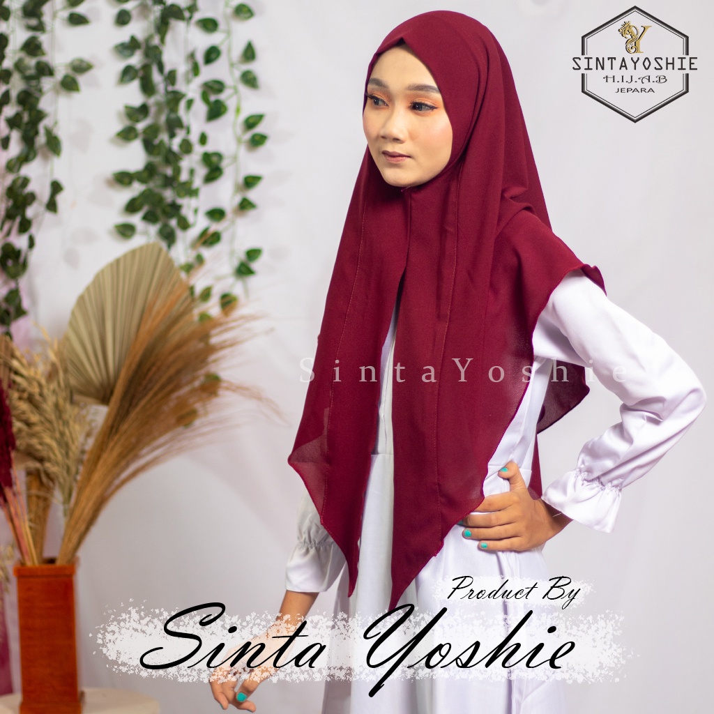 Jilbab Segiempat Instan Segitiga Instan Diamond (Promo Launching)