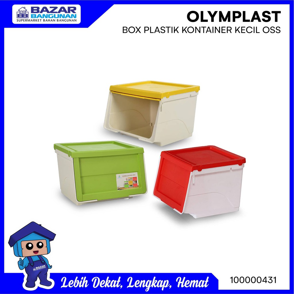Olymplast - Rak Penyimpanan Container Box Serbaguna  Oss Storage Solution