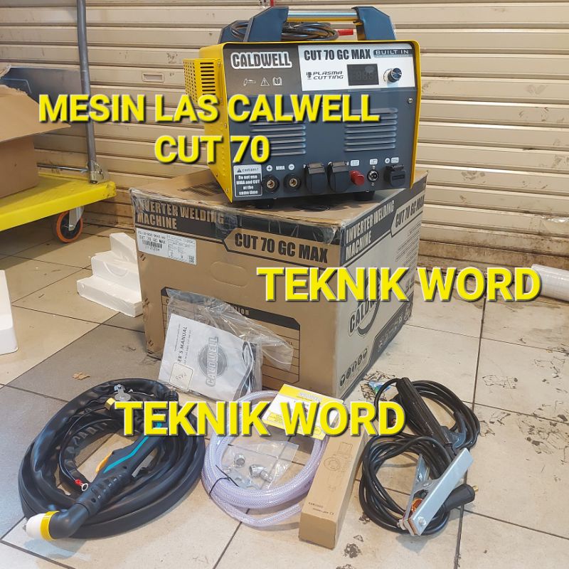 MESIN LAS PLASMA CUTTING CALDWELL CUT 70 GC MAX / CALDWELL CUT 70GC PLASMA CUTTING