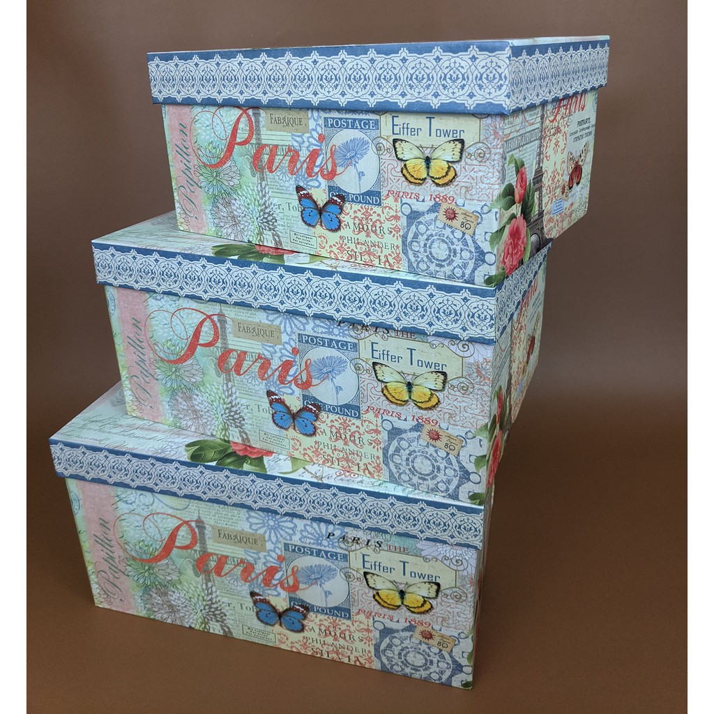 

Hard Box / Gift Box Kotak tema "PARIS