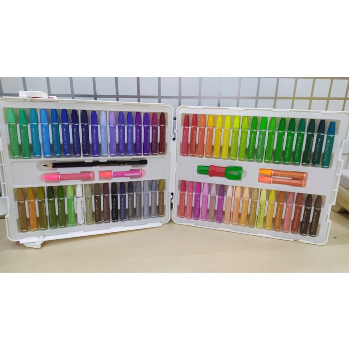 

PASTEL-DRY-OIL- ATK695FC 72 WARNA CRAYON FABER CASTELL HEXAGONAL OIL PASTEL COLOR ASLI -OIL-DRY-