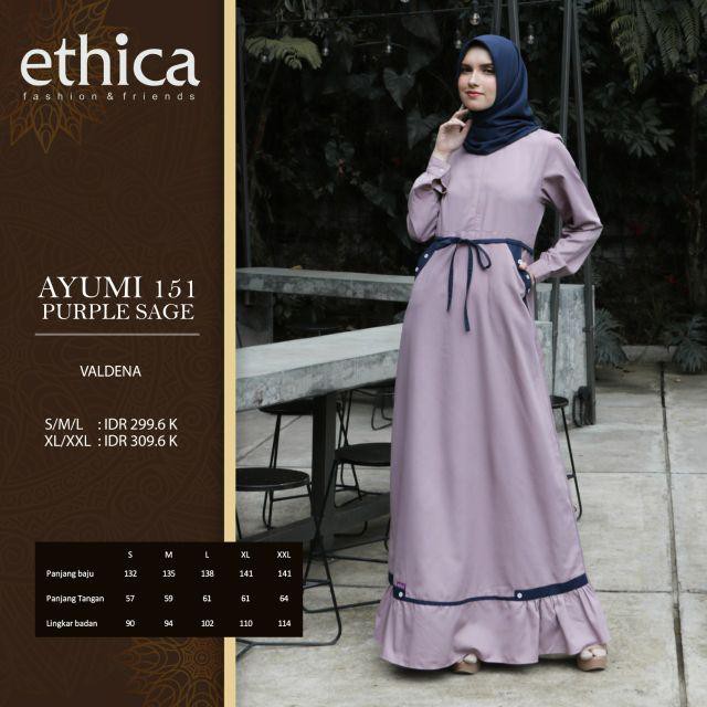 GAMIS TERBARU 2020 ETHICA AYUMI 151 PURPLE SAGE