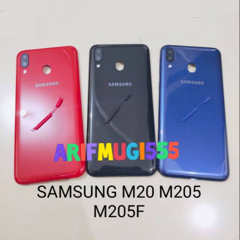 BACKDOOR BACKCOVER KESING CASING HOUSING TUTUP BELAKANG SAMSUNG M20 M205 M205F ORIGINAL