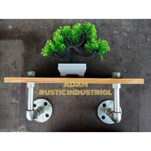 Rak dinding pipa industrial