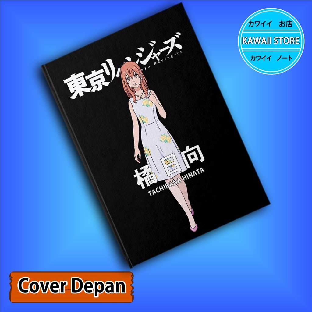 

Notebook / Pocket book Hard Cover Anime Tokyo Revengers HINATA ADULT uk A5 & A6 / Notes Book