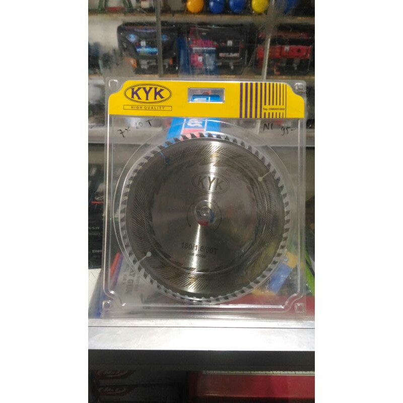 Mata Circular Saw 7" x 60T / gergaji circle KYK