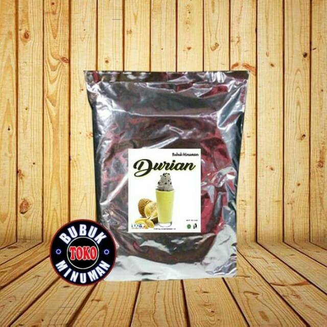 Bubuk minuman bubble rasa durian